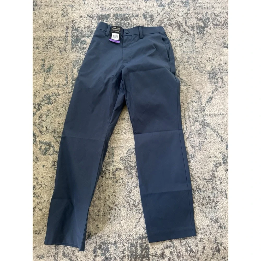 Banana‎ Republic Men's Commuter Flex Pants, Blue, Size 30X30